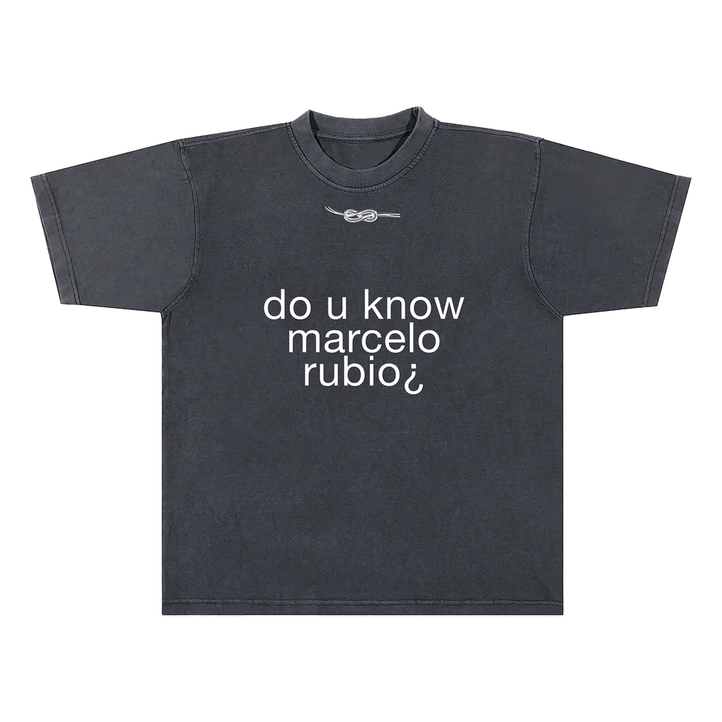 do u know T-shirt - Dark Gray