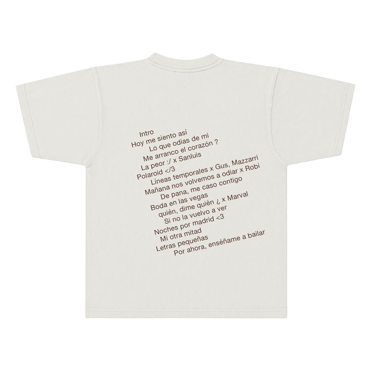 do u know T-shirt - Off White