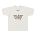 do u know T-shirt - Off White